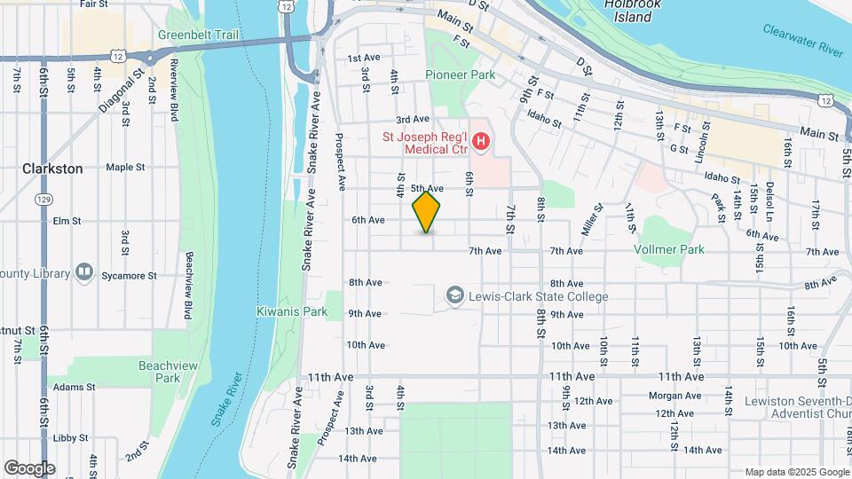 620 5th St-Unit -4 Map and Location Details