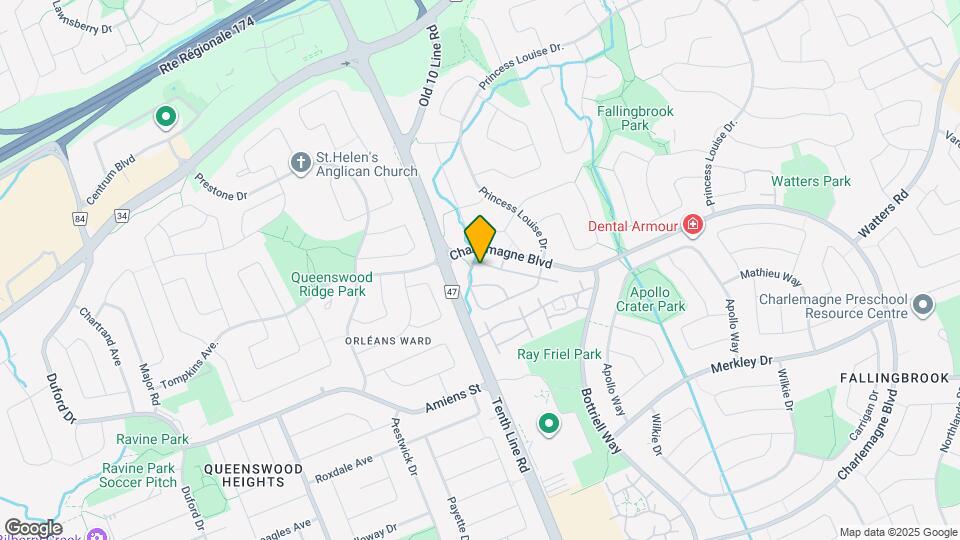 455 Valade Crescent Map and Location Details