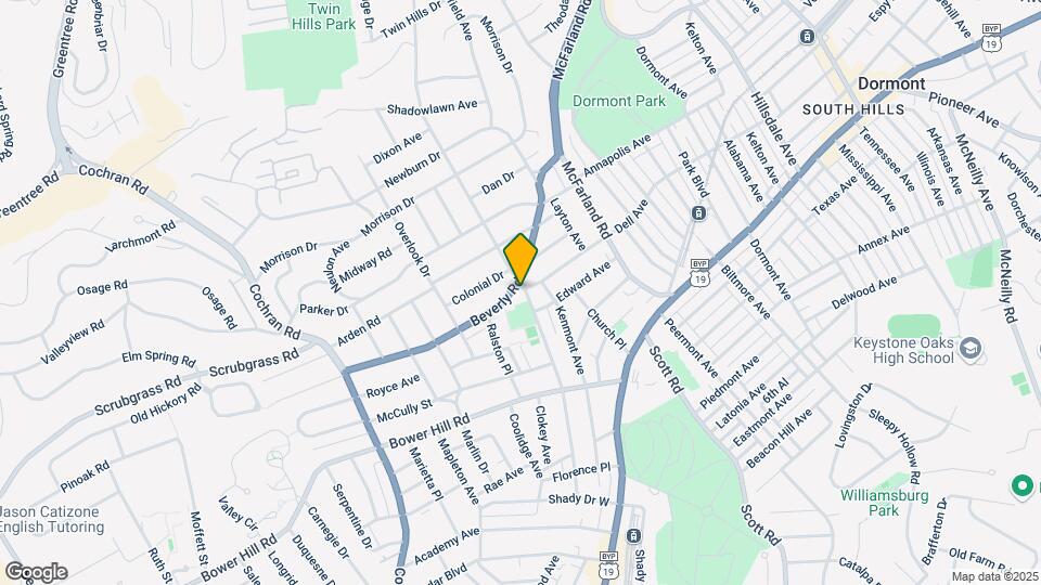251 Beverly Rd Mapa y Detalles de la Ubicación