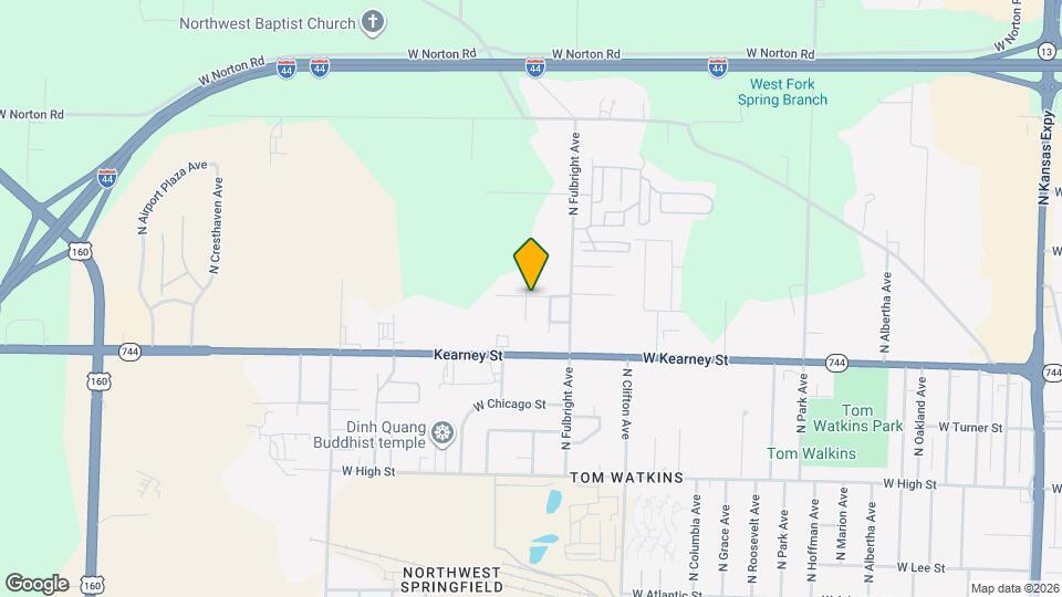 2462 N Homewood Ave Map and Location Details