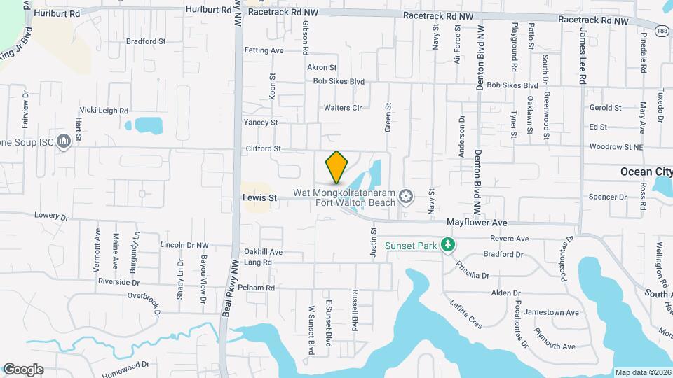 309 Somerset Dr Map and Location Details