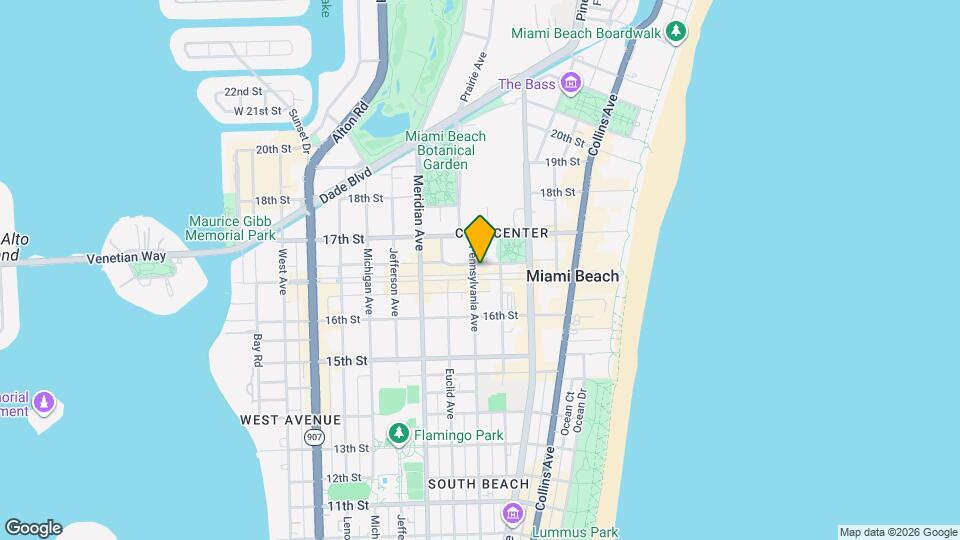 605 Lincoln Rd, Unit SI ID1563424P Map and Location Details