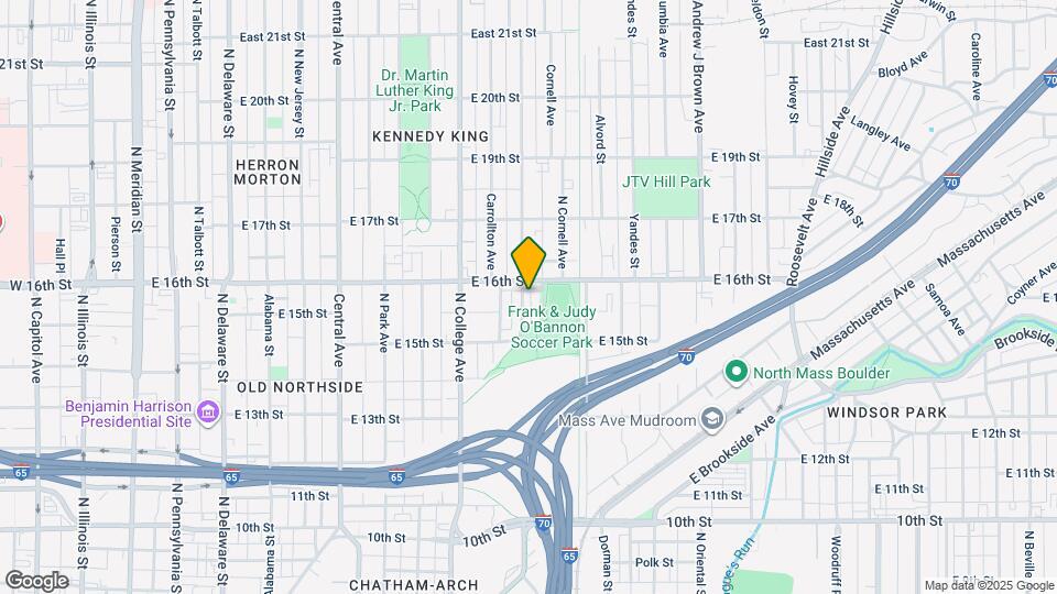 1559 Bellefontaine St Map and Location Details