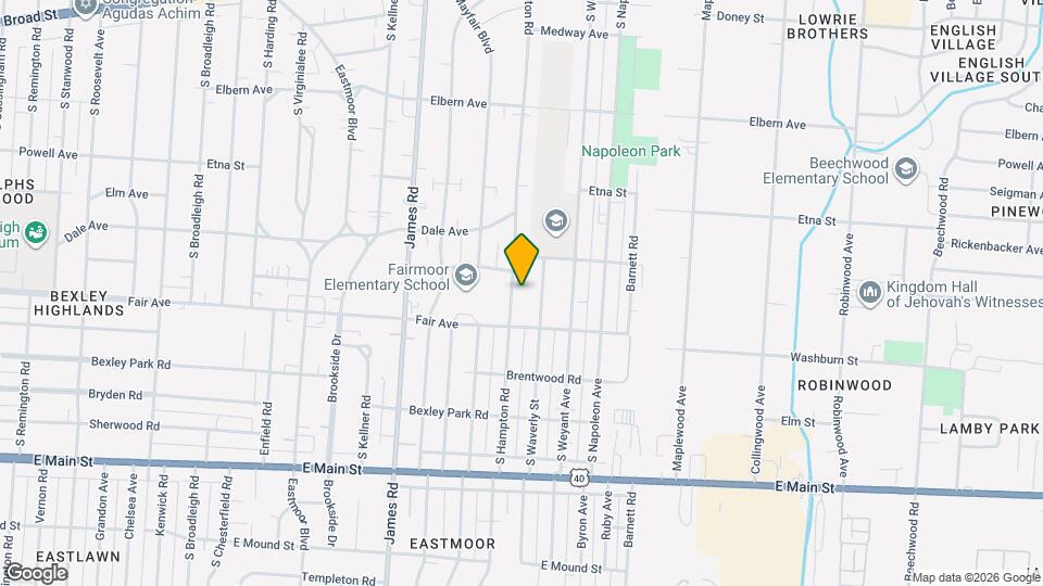 484 S Hampton Rd Map and Location Details