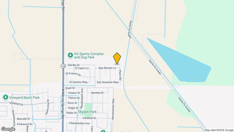 1756 San Ramon Ln Map and Location Details