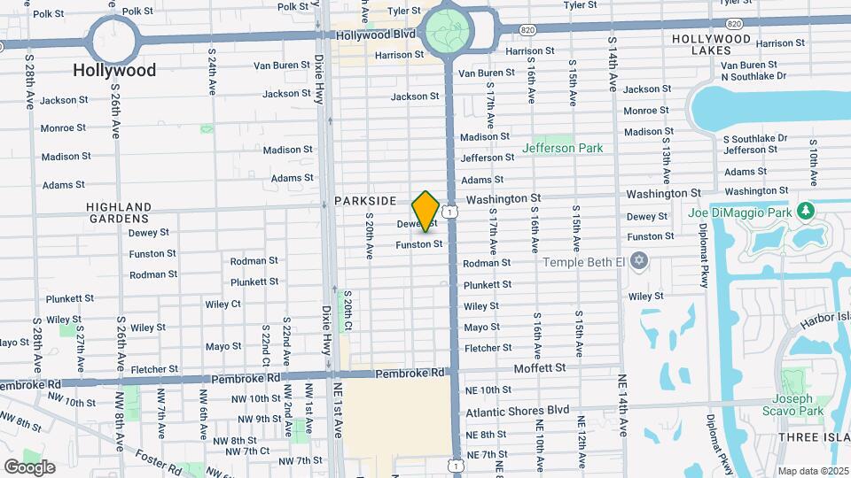 1839 Funston St Map and Location Details