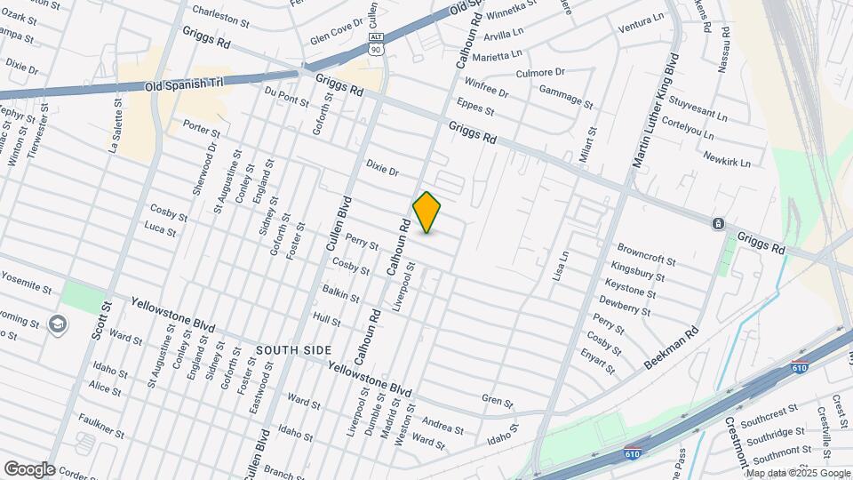 4611 Dewberry St Map and Location Details