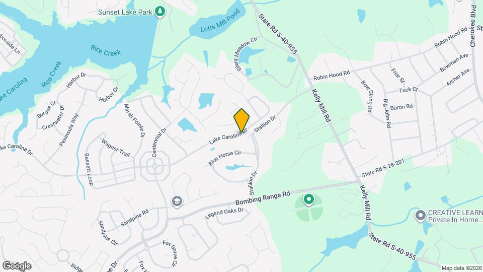 2048 Lake Carolina Dr Map and Location Details