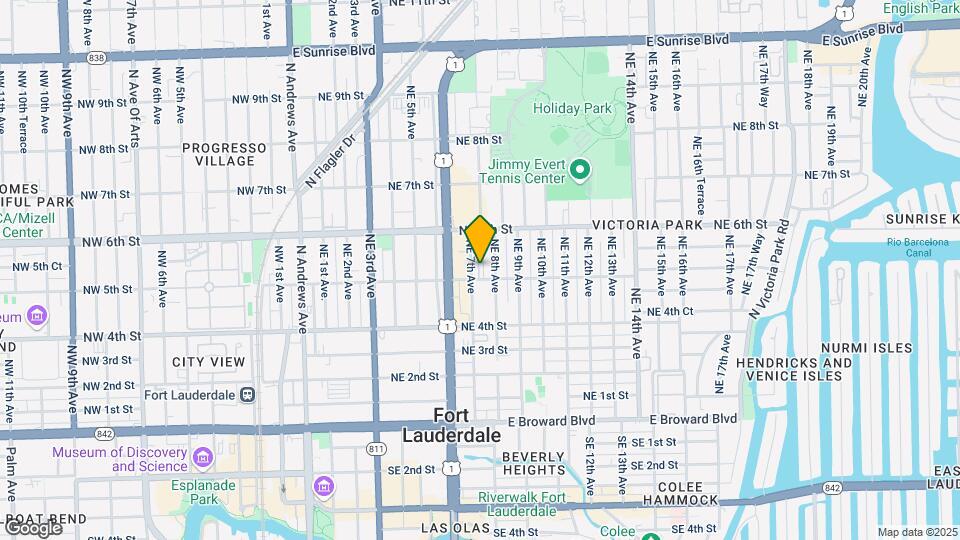 508 NE 7th Ave Map and Location Details