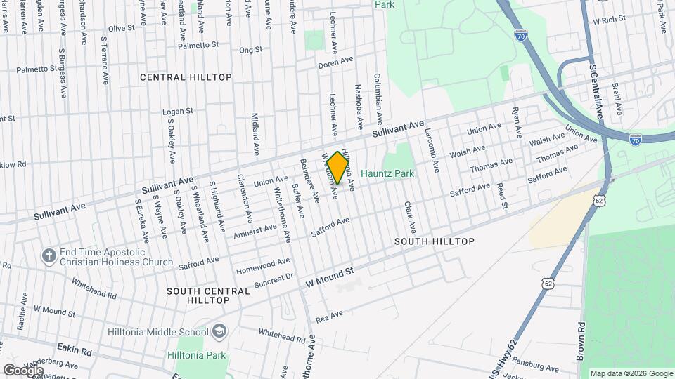 516 Wrexham Ave Map and Location Details
