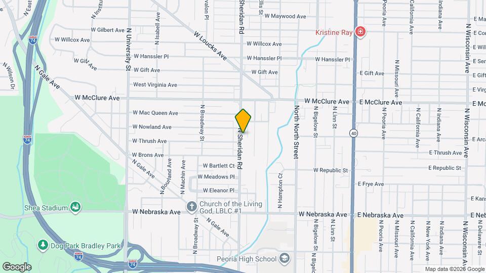 2230 N Sheridan Rd Mapa y Detalles de la Ubicación