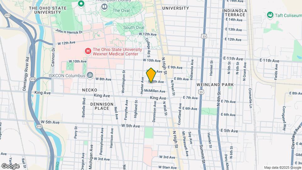 79 W 8th Ave Mapa y Detalles de la Ubicación