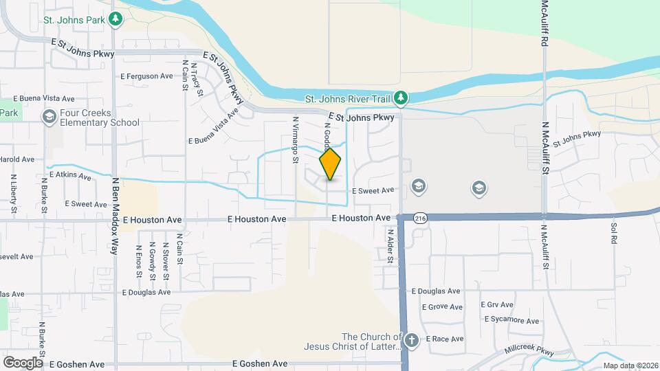 1600 N Goddard St Map and Location Details