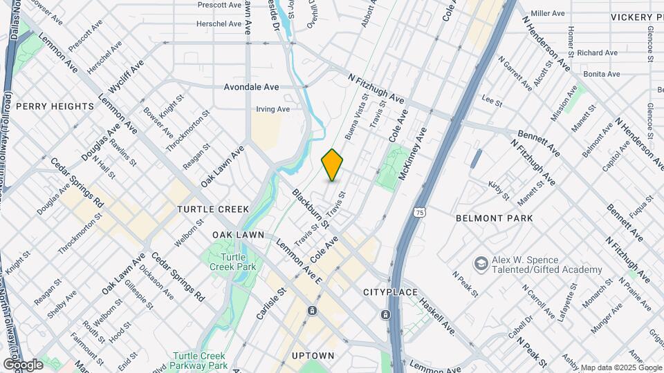 3944 Buena Vista St, Unit 201 Map and Location Details