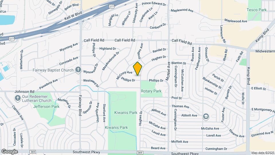 4402 Phillips Dr Map and Location Details