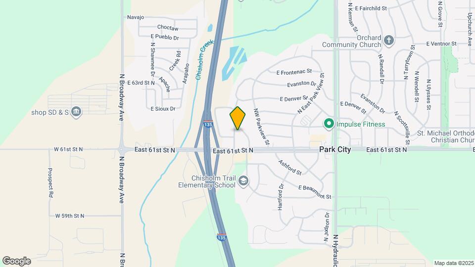 6232 N Jacksonville Dr Map and Location Details