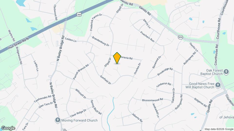 4500 Sunfield Pl Map and Location Details