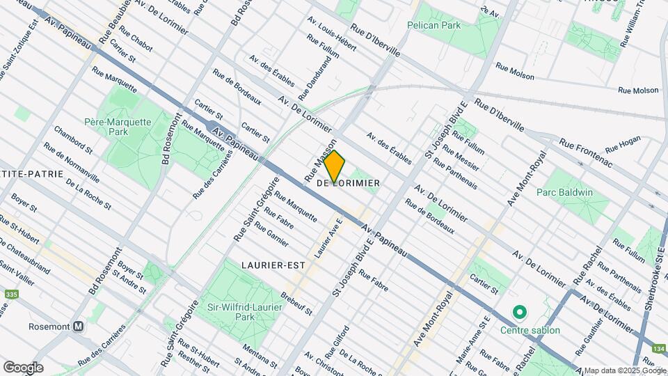 5268-5274 Cartier St Map and Location Details