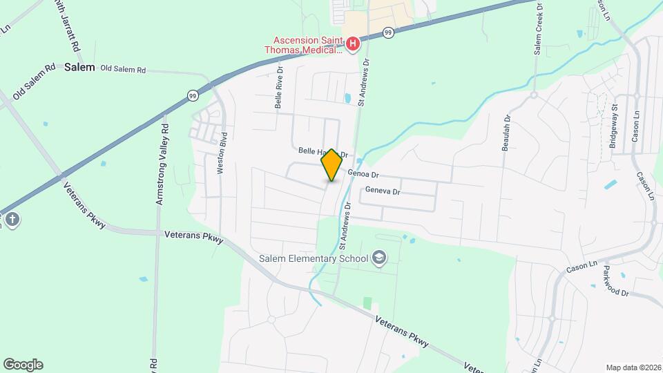 3023 Holderwood Dr Mapa y Detalles de la Ubicación