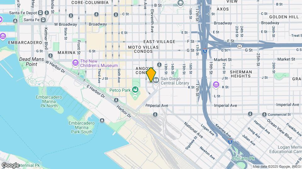 350 11th Ave, Unit 619 Map and Location Details