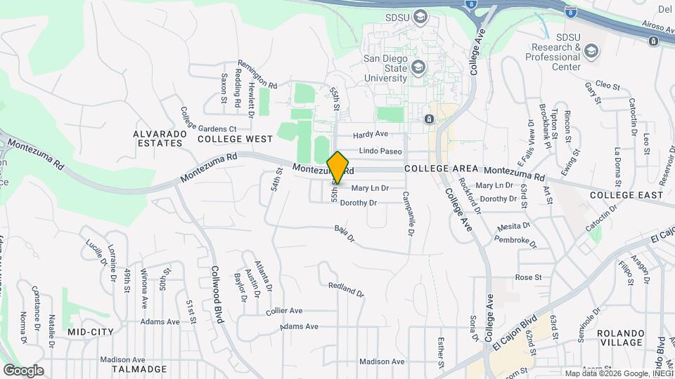 5503-5507 Mary Ln Dr Mapa y Detalles de la Ubicación