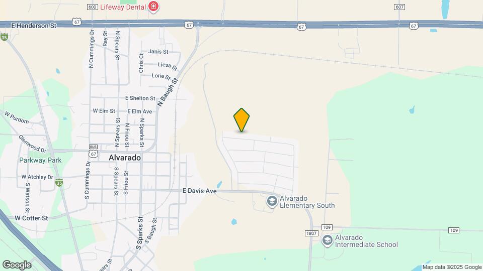 1037 Nighthawk Trl Map and Location Details