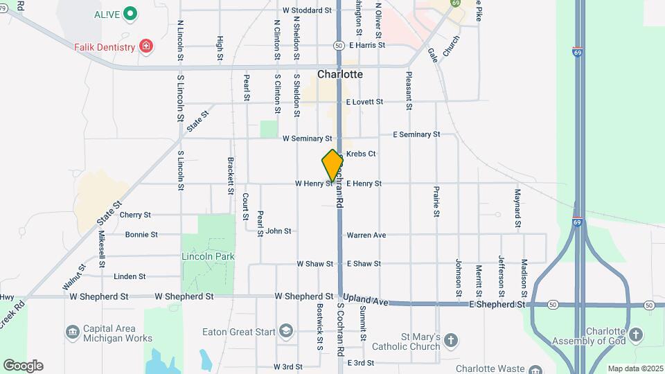 402 S Cochran Rd Map and Location Details