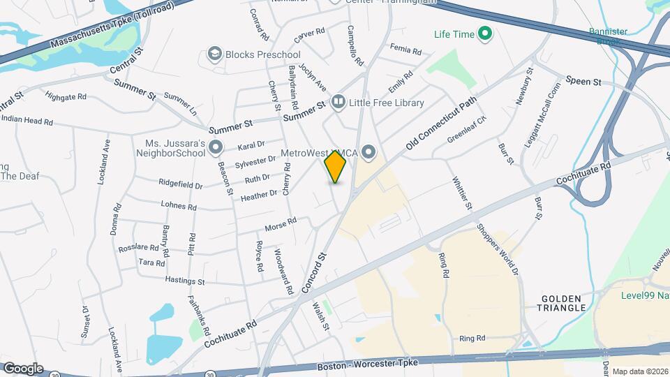 34 Foster Dr Map and Location Details