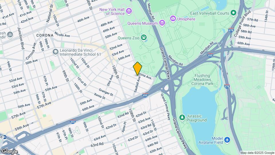 110-35 Saultell Ave Mapa y Detalles de la Ubicación