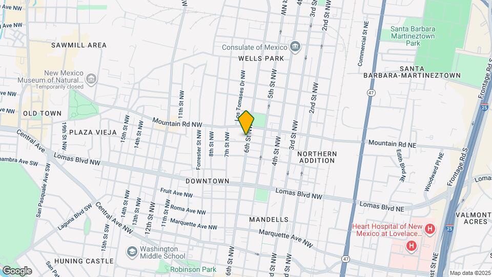 1013 6th St NW Map and Location Details