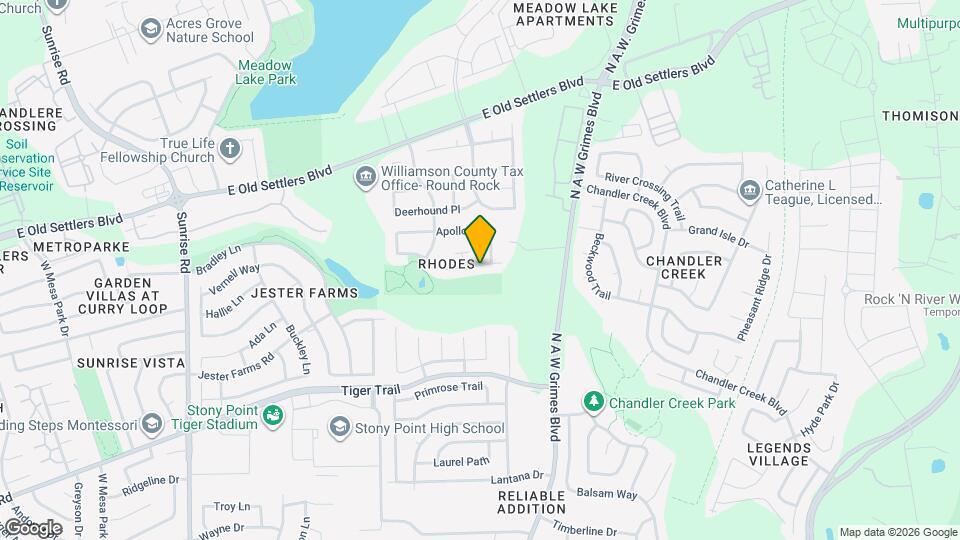 1613 Apollo Cir Map and Location Details