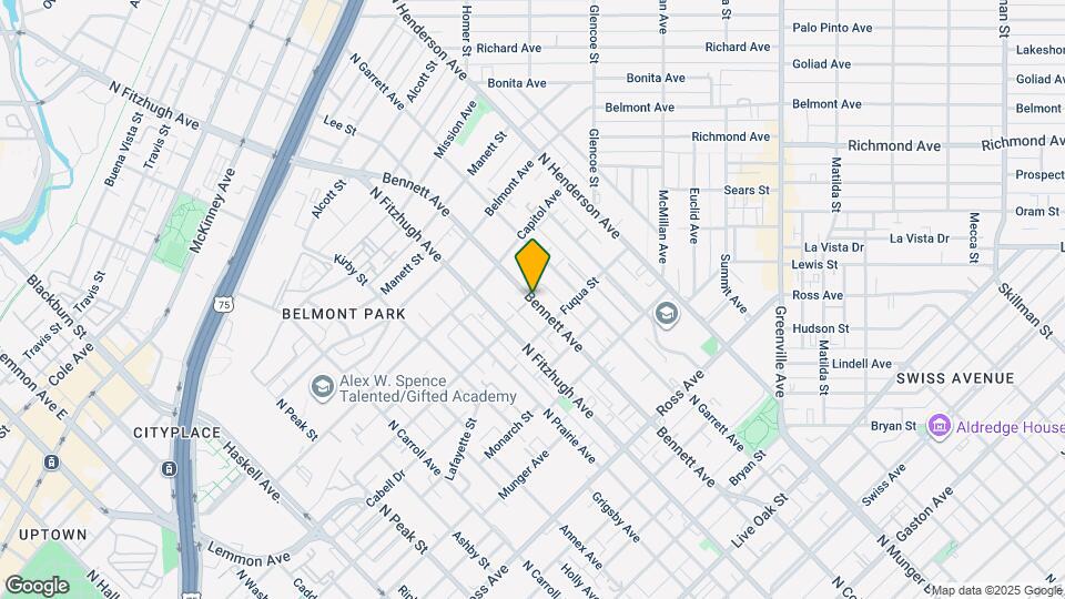 2190 Bennett Ave Mapa y Detalles de la Ubicación