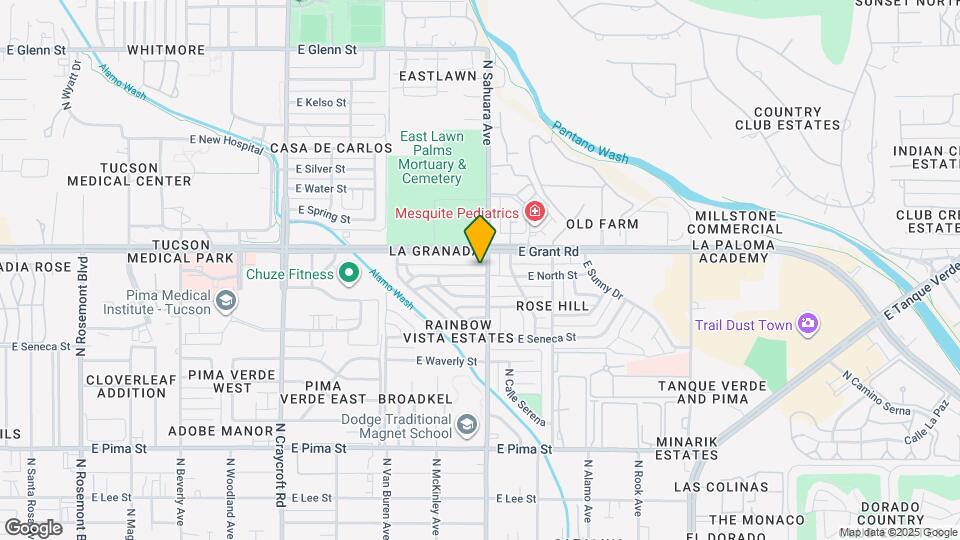 5861 E North St Map and Location Details