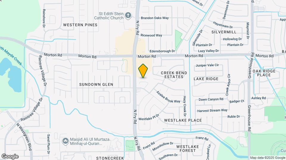19922 Ashland Brook Ct Map and Location Details
