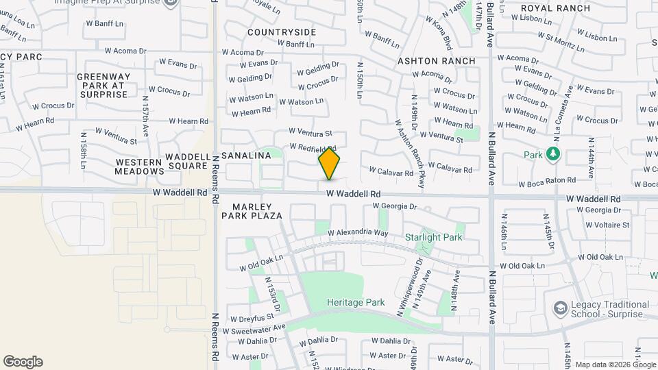 15157 W Boca Raton Rd Map and Location Details