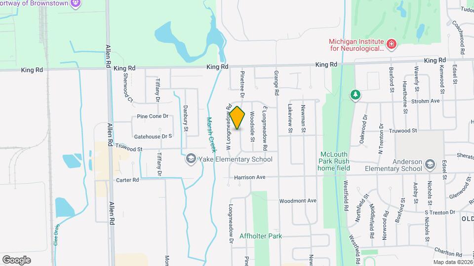1864 Pinetree Dr Map and Location Details
