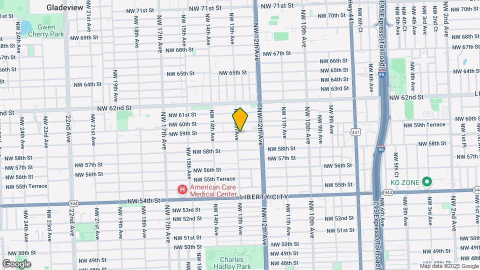 1286 NW 59th St Map and Location Details