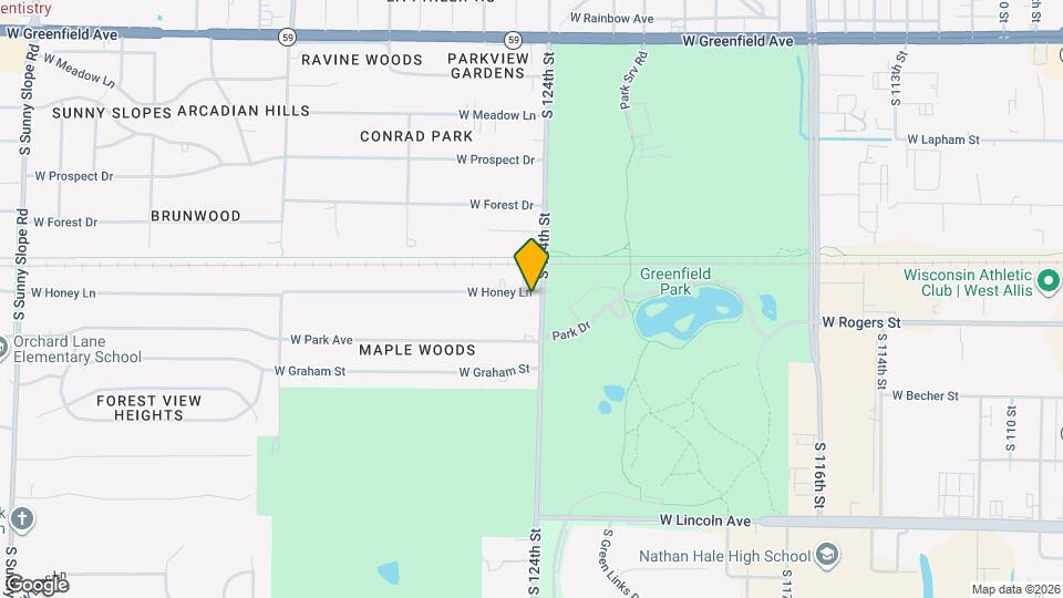 1933 S 124th St, Unit 1931 Mapa y Detalles de la Ubicación