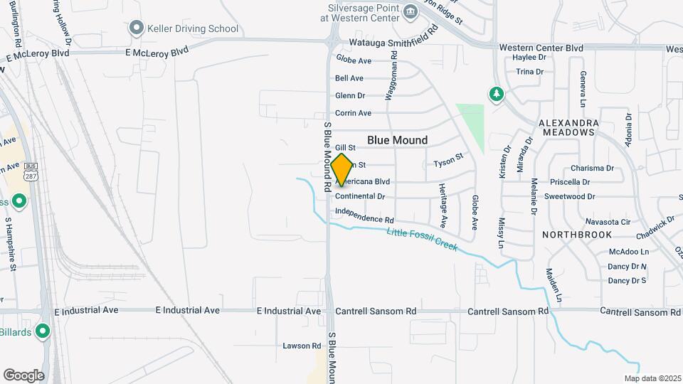 1613 Continental Dr Map and Location Details