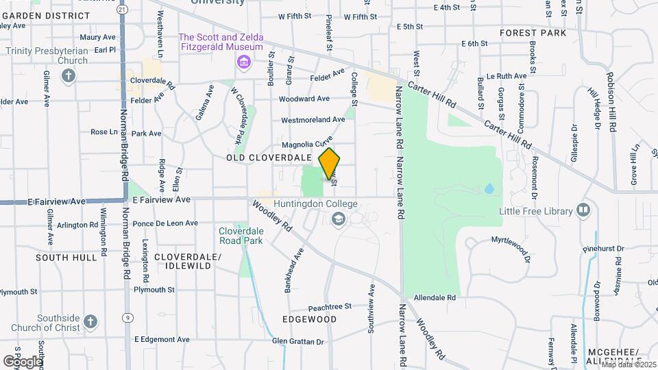 2544 Agnew St Map and Location Details