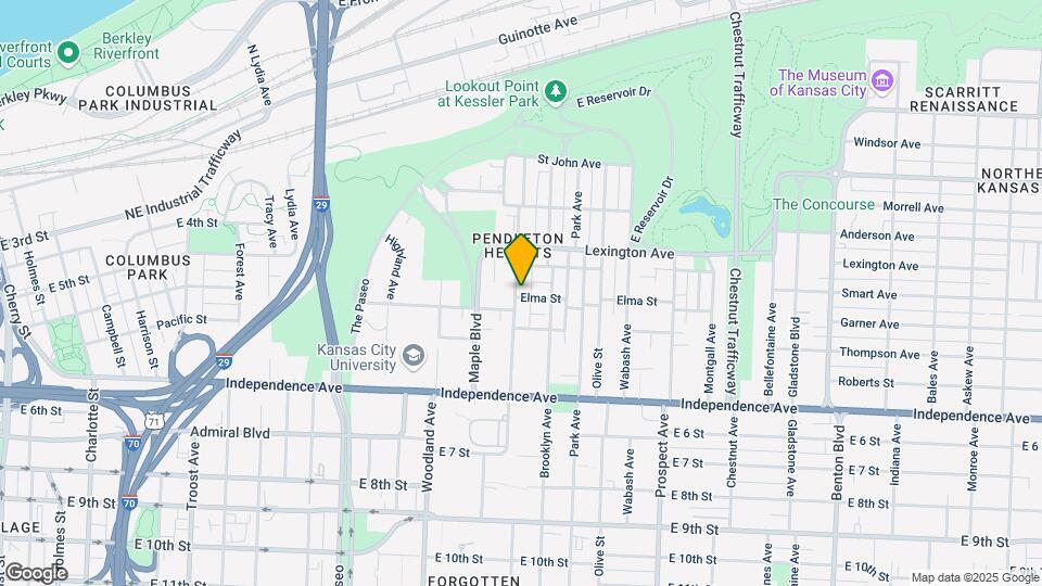 337 Garfield Ave Map and Location Details