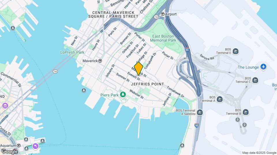110 Everett St, Unit 3 Map and Location Details
