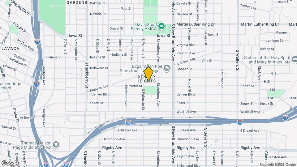 317 Porter St Map and Location Details