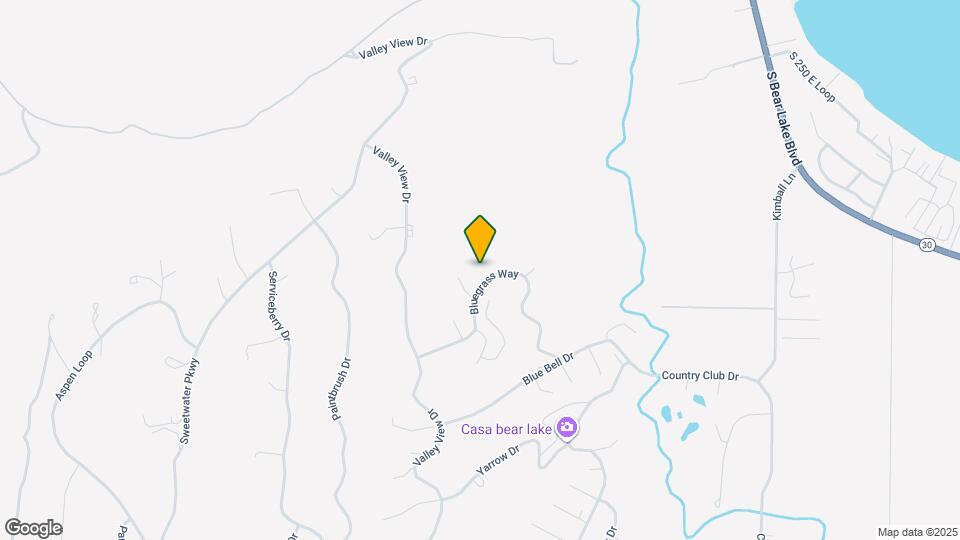 421 Bluegrass Way Mapa y Detalles de la Ubicación