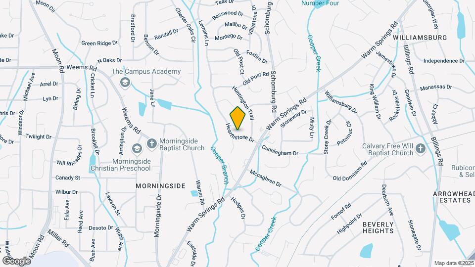 5005 Hearthstone Dr Map and Location Details