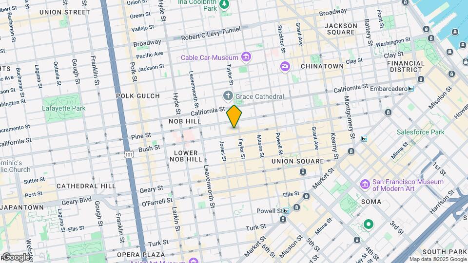 La Galleria Mapa y Detalles de la Ubicación