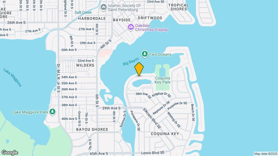 166 Pompano Dr SE Map and Location Details
