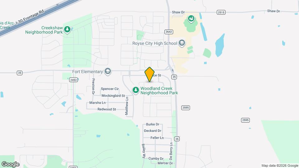 3213 Overstreet Ln Mapa y Detalles de la Ubicación