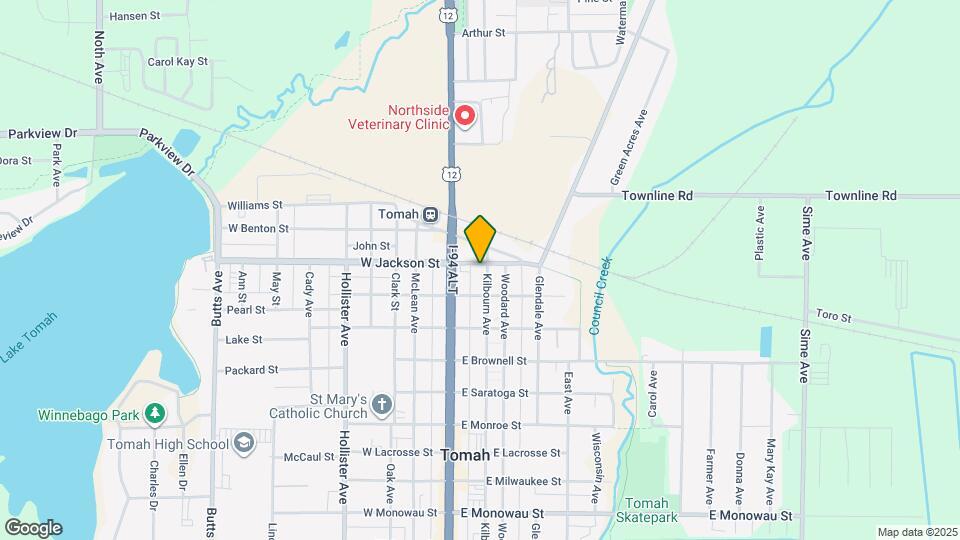 301 Kilbourn Ave Map and Location Details