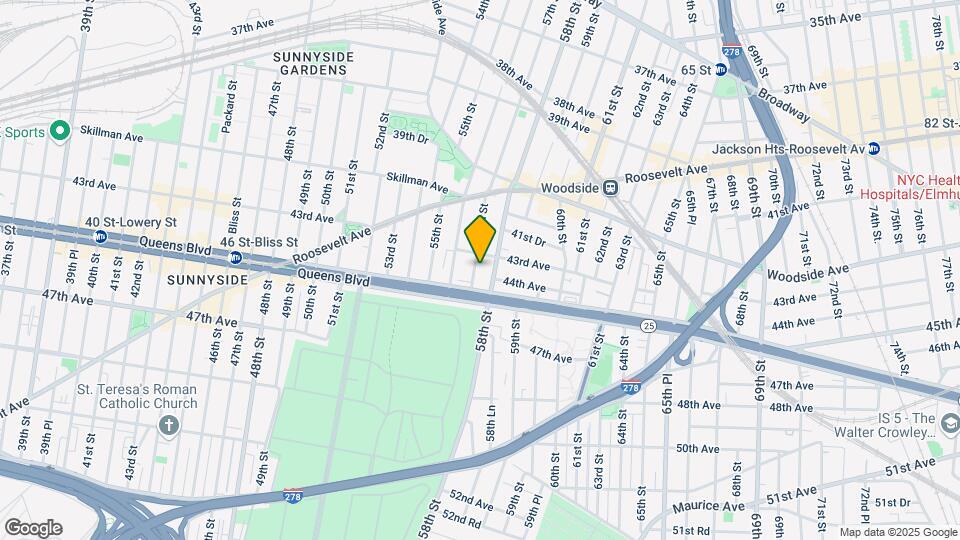4321 57th St Mapa y Detalles de la Ubicación